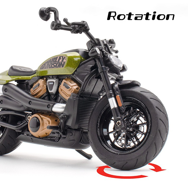 Mô Hình Xe Mô Tô harley davidson sportster s Bằng Hợp Kim Tỉ Lệ 1: 12