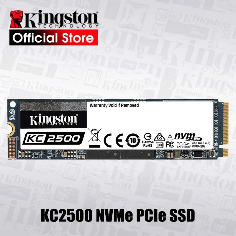 Kingston (nv1 / nv2) m.2 2280 nvme ssd (250gb / 500gb / 1tb / 2tb)