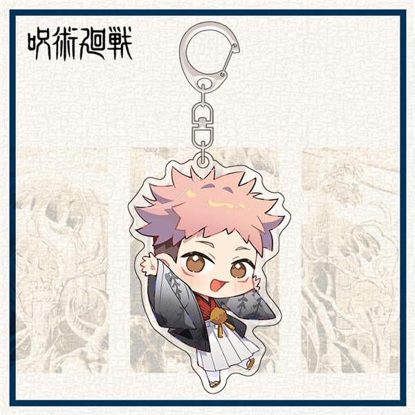 Móc Chìa Khóa Bằng acrylic Hình jujutsu kaisen gojo satoru geto suguru ryomen sukuna Dễ Thương