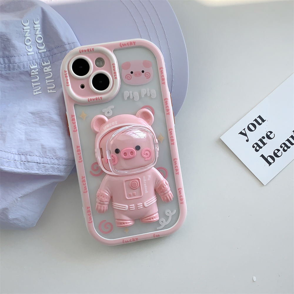 Ốp Lưng Heo Con Đáng Yêu Nhiều Mẫu Mã Cho Điện Thoại iphone 15 11 12 13 14 pro max apple 15