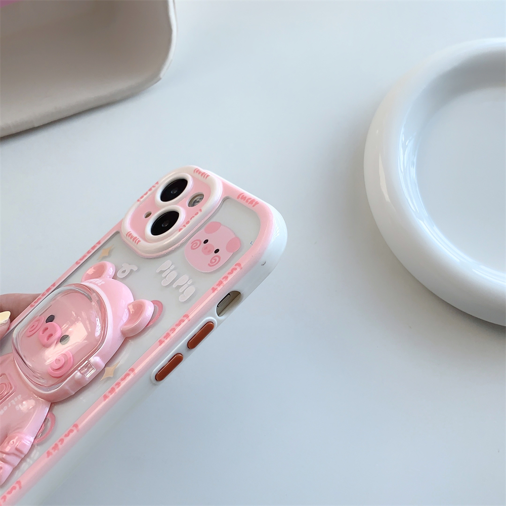 Ốp Lưng Heo Con Đáng Yêu Nhiều Mẫu Mã Cho Điện Thoại iphone 15 11 12 13 14 pro max apple 15