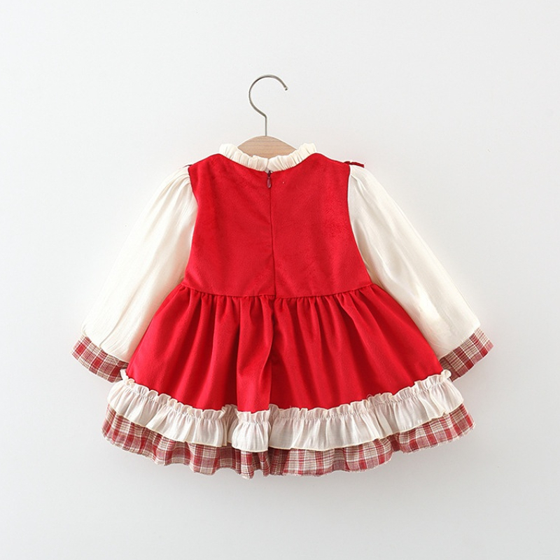 Đầm Công Chúa lolita Tay Dài Dễ Thương Thời Trang 2023 Cho Bé Gái