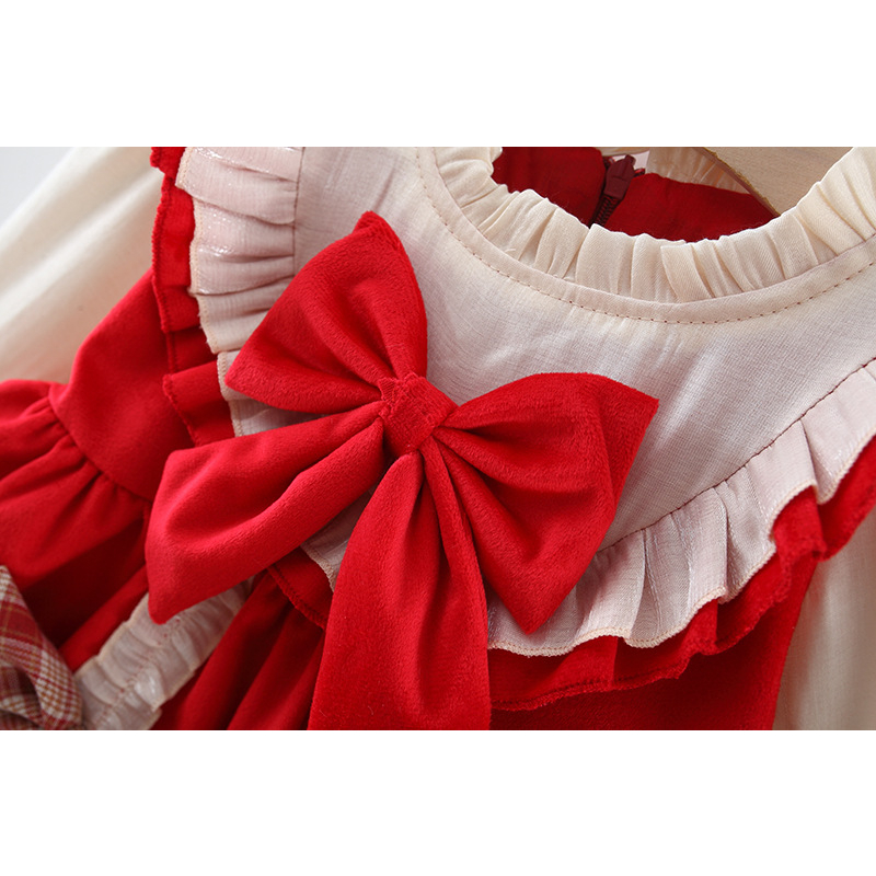 Đầm Công Chúa lolita Tay Dài Dễ Thương Thời Trang 2023 Cho Bé Gái