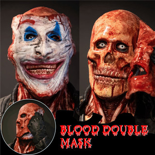 Mặt nạ hóa trang halloween hình chú hề kinh dị độc đáo mới