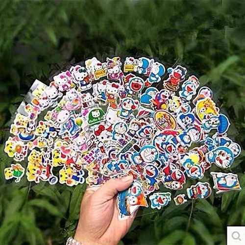 💫Mua 10 tặng 2💫3D Bong bóng Stickers Bộ Đồ Chơi Đấm Bốc Sáng Tạo Cho Bé Phim hoạt hình Stickers cho trẻ em