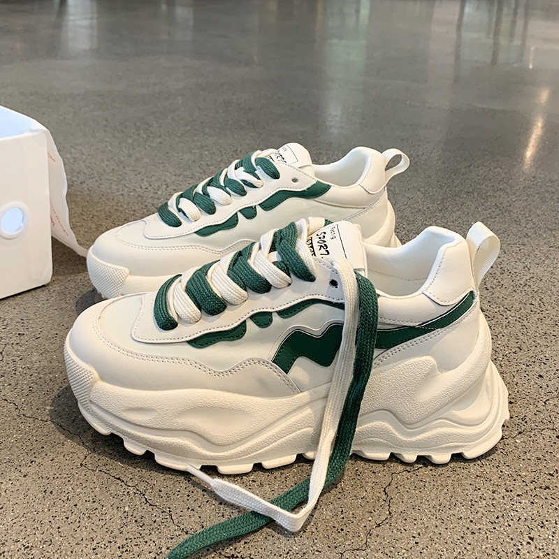 Giày Thể Thao Đế Dày Thoáng Khí Phong Cách Hàn Quốc Thời Trang Cho Nữ, giày thể thao nữ