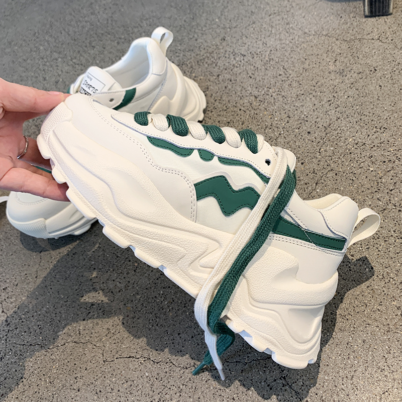 Giày Thể Thao Đế Dày Thoáng Khí Phong Cách Hàn Quốc Thời Trang Cho Nữ, giày thể thao nữ