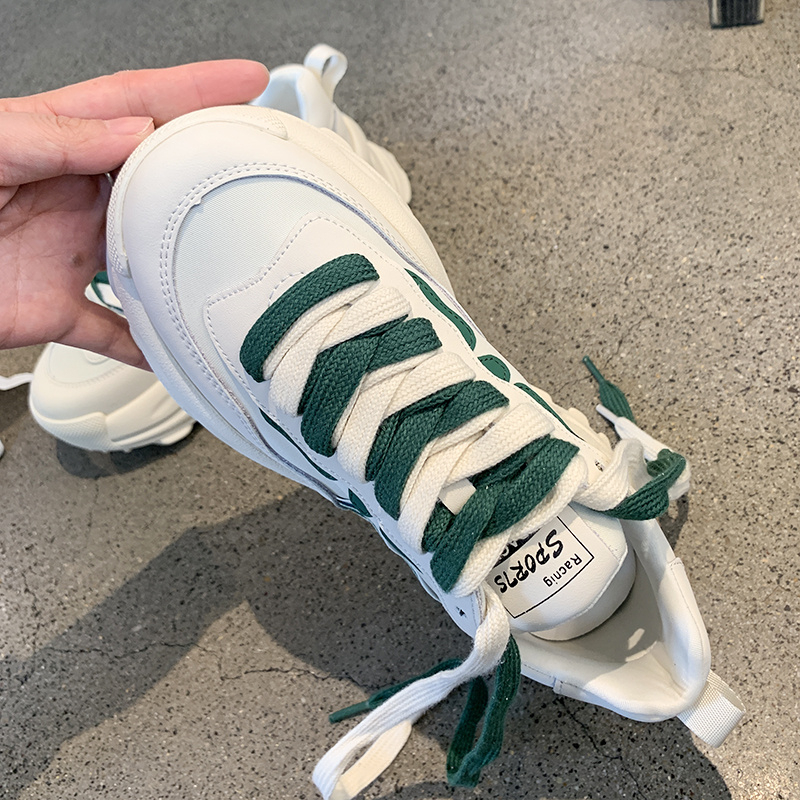 Giày Thể Thao Đế Dày Thoáng Khí Phong Cách Hàn Quốc Thời Trang Cho Nữ, giày thể thao nữ