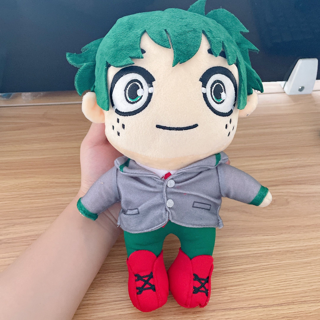 Búp Bê Nhồi Bông Hình Nhân Vật anime my hero Academy izuku Baku katsuki todoroki shoto 27-22 - 20-15cm