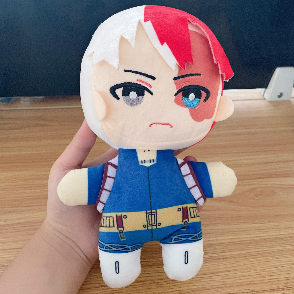 Búp Bê Nhồi Bông Hình Nhân Vật anime my hero Academy izuku Baku katsuki todoroki shoto 27-22 - 20-15cm