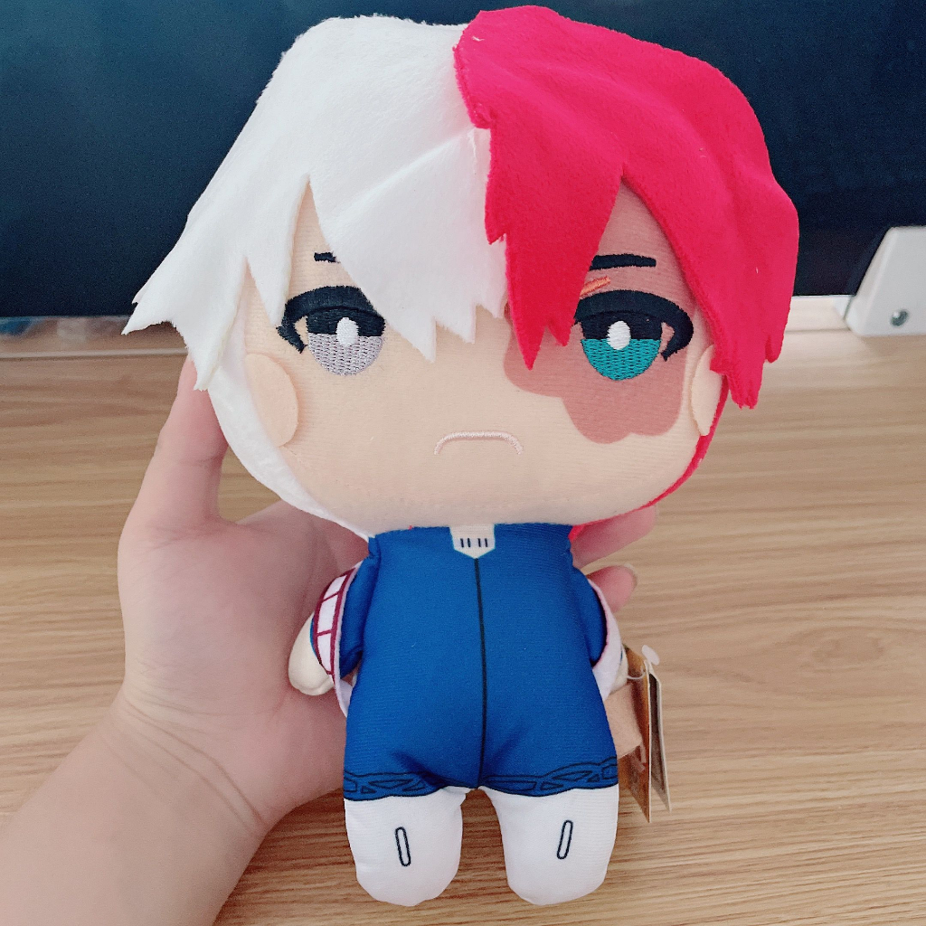 Búp Bê Nhồi Bông Hình Nhân Vật anime my hero Academy izuku Baku katsuki todoroki shoto 27-22 - 20-15cm