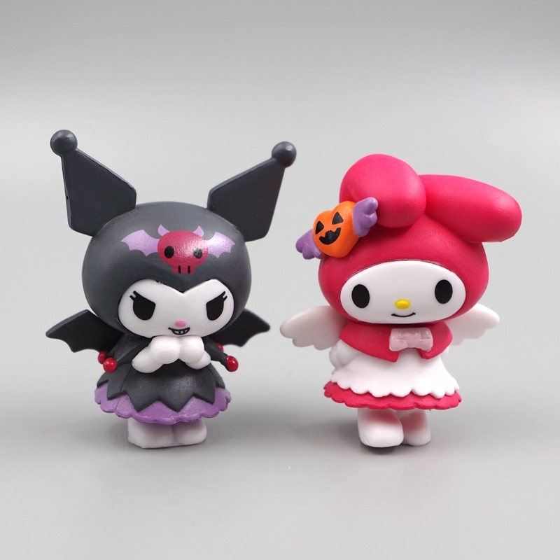 SANRIO Set 3 Mô Hình Nhân Vật Phim Hoạt Hình kuromi my melody pochacco 4-5cm