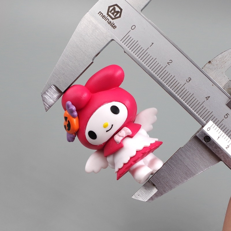 SANRIO Set 3 Mô Hình Nhân Vật Phim Hoạt Hình kuromi my melody pochacco 4-5cm