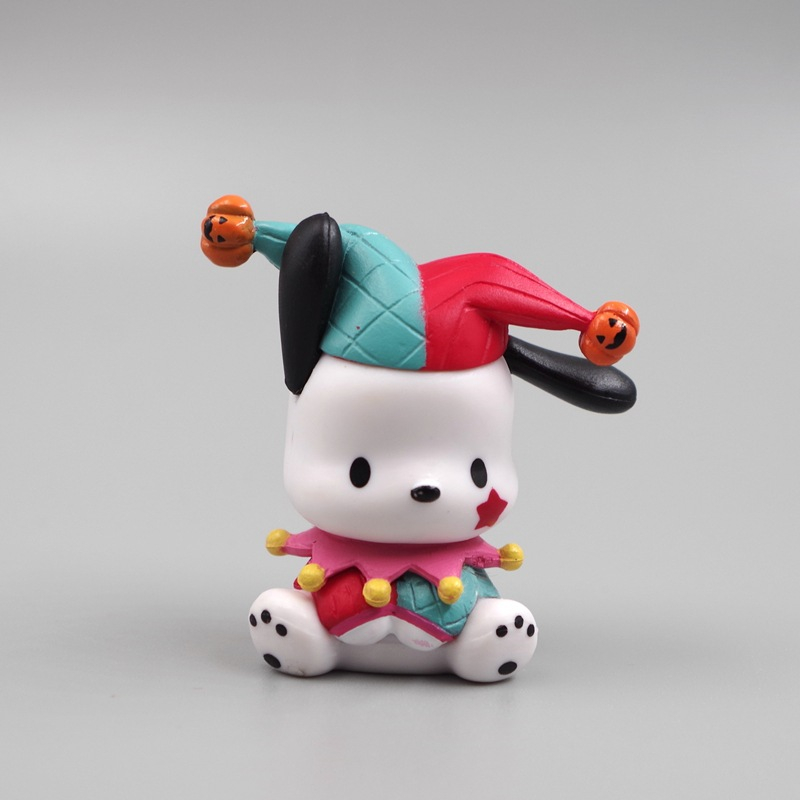 SANRIO Set 3 Mô Hình Nhân Vật Phim Hoạt Hình kuromi my melody pochacco 4-5cm