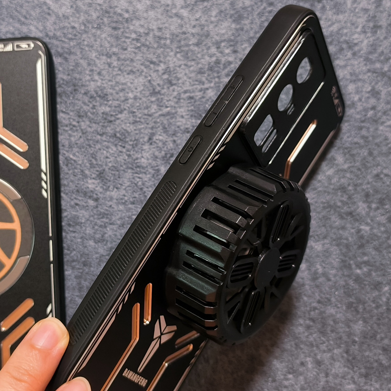 Ốp Điện Thoại Có Nam Châm Tản Nhiệt Cho xiaomi redmi k60 5g k60 pro poco f5 pro
