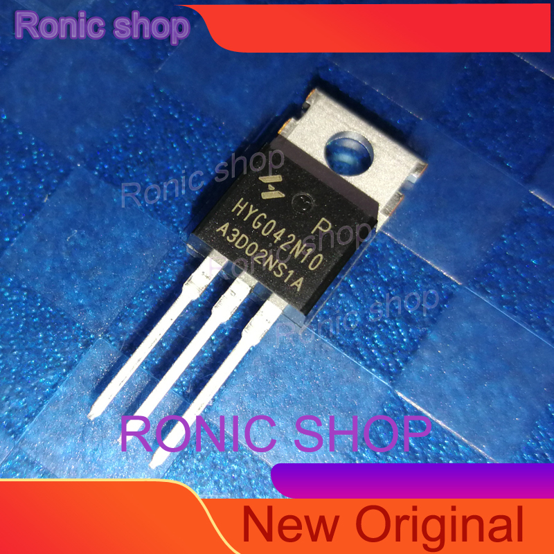 5 cái HYG042N10 MOSFET nguồn TO220 TO-220 nguyên bản và hoàn toàn mới Thương hiệu Bóng bán dẫn MOSFET NPN HYG042N10P mới và nguyên bản