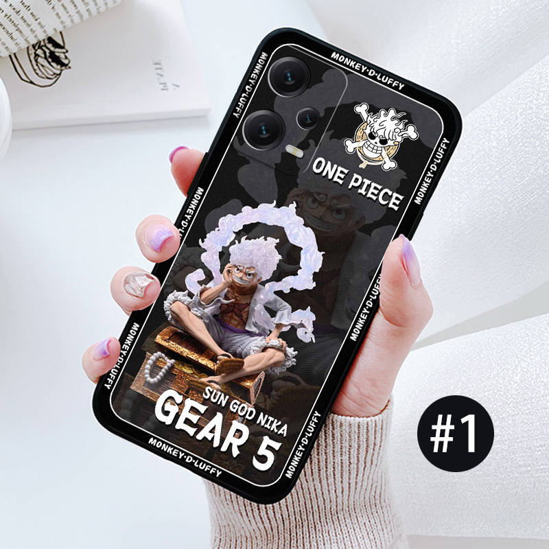 Ốp Điện redmi note 10c 10 10s 8 8a pro 4g 5g gear 5 Thoại Mềm Hình one piece Cho