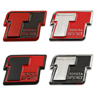 1 ❤ logo 3d bằng kim loại trang trí xe hơi toyota