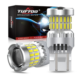  Bộ 2 Đèn led 7443 7440 t20 w21w dc 12v Ánh Sáng Trắng Dành Cho Ô Tô