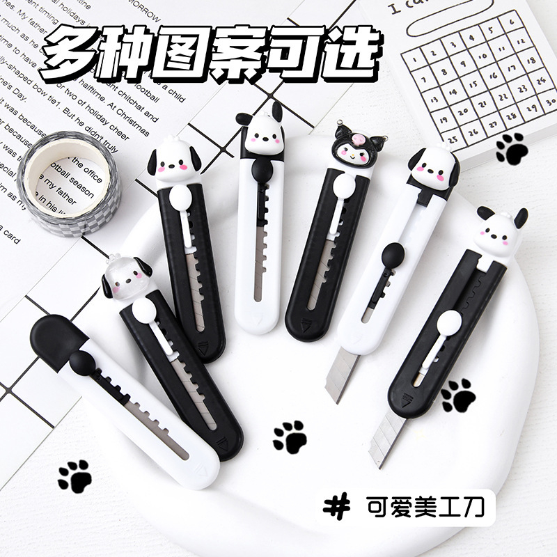 Dễ Thương Dao Giấy mini Hình Hoạt Hình Xinh Xắn Tiện Dụng