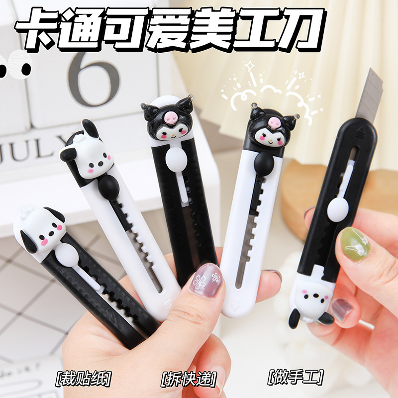 Dễ Thương Dao Giấy mini Hình Hoạt Hình Xinh Xắn Tiện Dụng