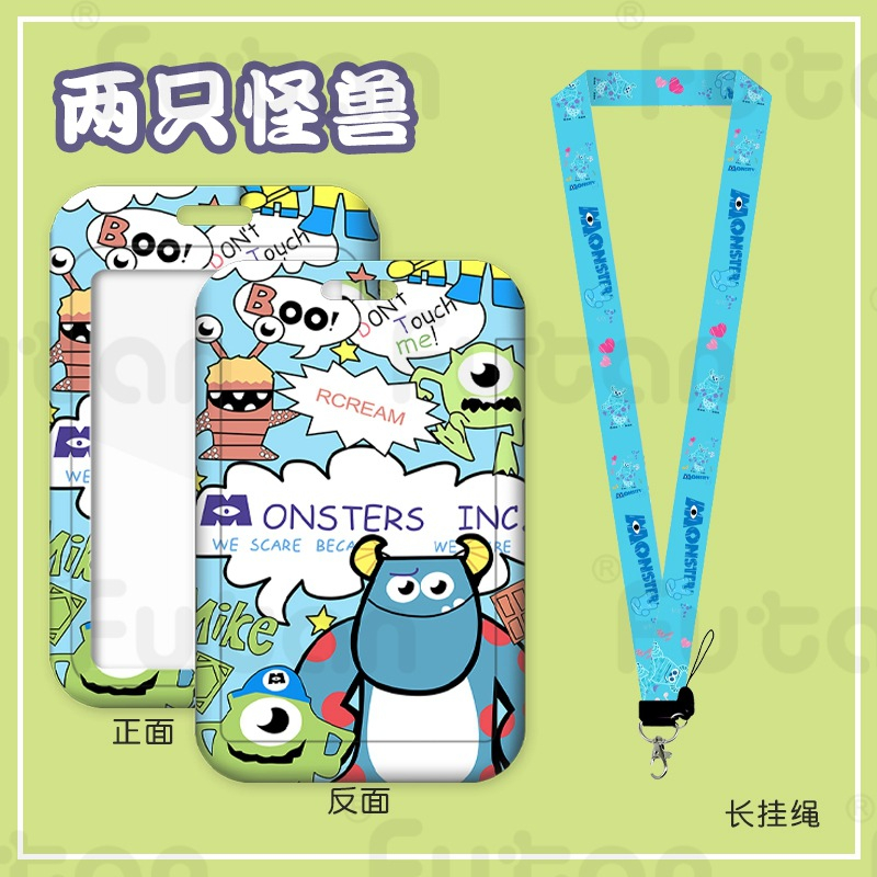 Bao Đựng Thẻ id / Thẻ Hình Hoạt Họa hatsune miku Đáng Yêu Cho Học Sinh Ốp