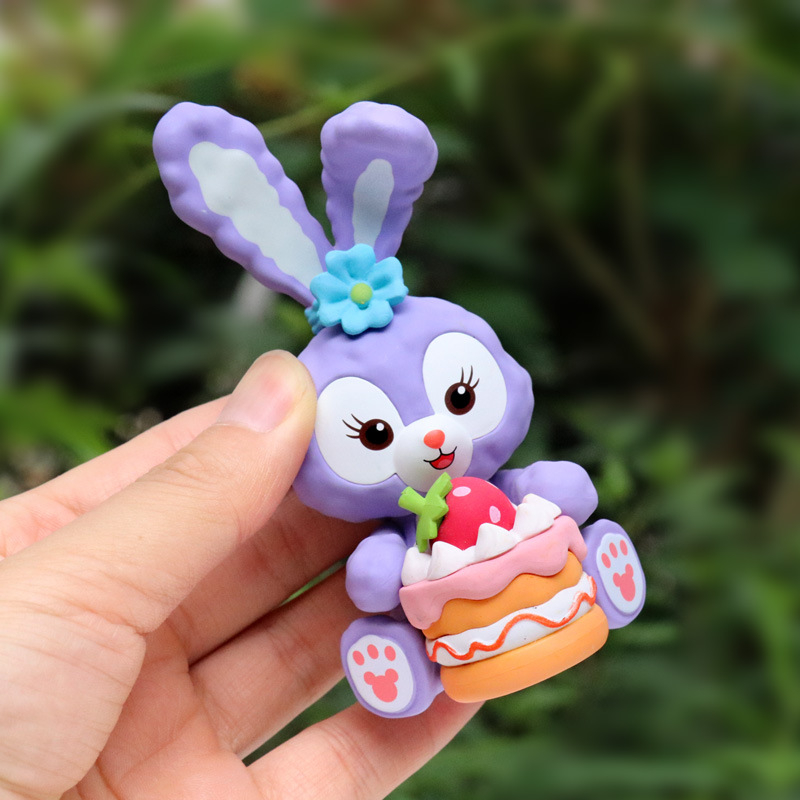 Set 6 Mô Hình Nhân Vật Hoạt Hình disney Xinh Xắn 9-11cm