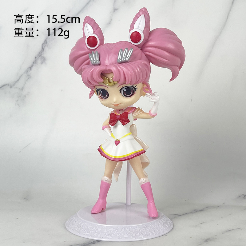 1 Mô Hình Thủy Thủ Mặt Trăng 12-16cm Mô Hình Búp Bê Hoạt Hình Bằng pvc Dễ Thương