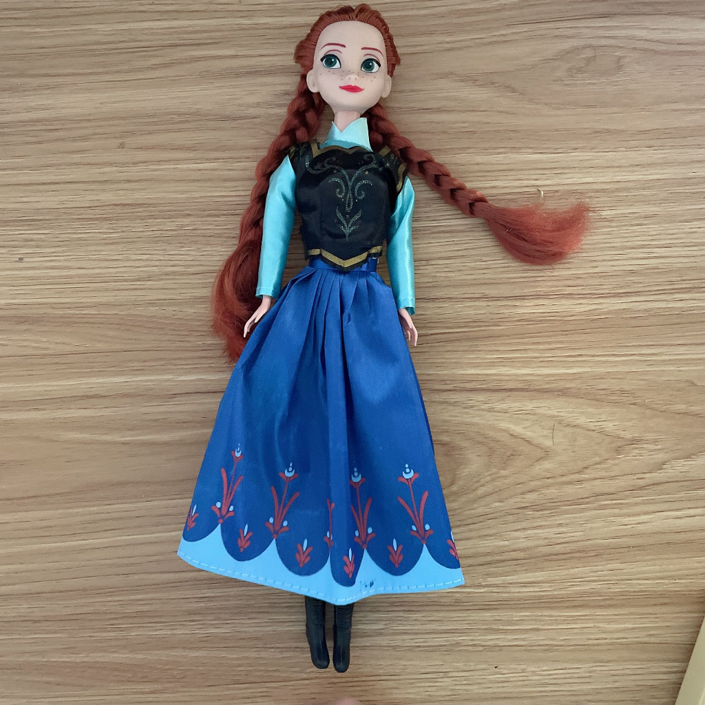 DISNEY Búp Bê Công Chúa elsa anna Trong Phim frozen 30cm Trang Trí Bánh Kem