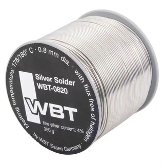 Dây hàn WBT-0820 0.8mm Bạc Chứa 4% Sốt Âm Thanh Hàn Dây Hàn Giá 1 Mét