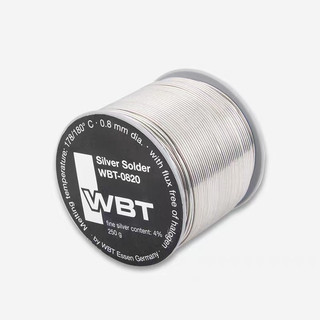Dây hàn WBT-0820 0.8mm Bạc Chứa 4% Sốt Âm Thanh Hàn Dây Hàn Giá 1 Mét