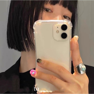 Ốp Lưng for iPhone 16 15 pro max   Bounce Trong Suốt Cao Cấp Chống Sốc compatible for  Iphone  14 pro 13 7 Plus 8 Plus X Xs 11 Pro Max 12 Pro Max 13 Pro Max