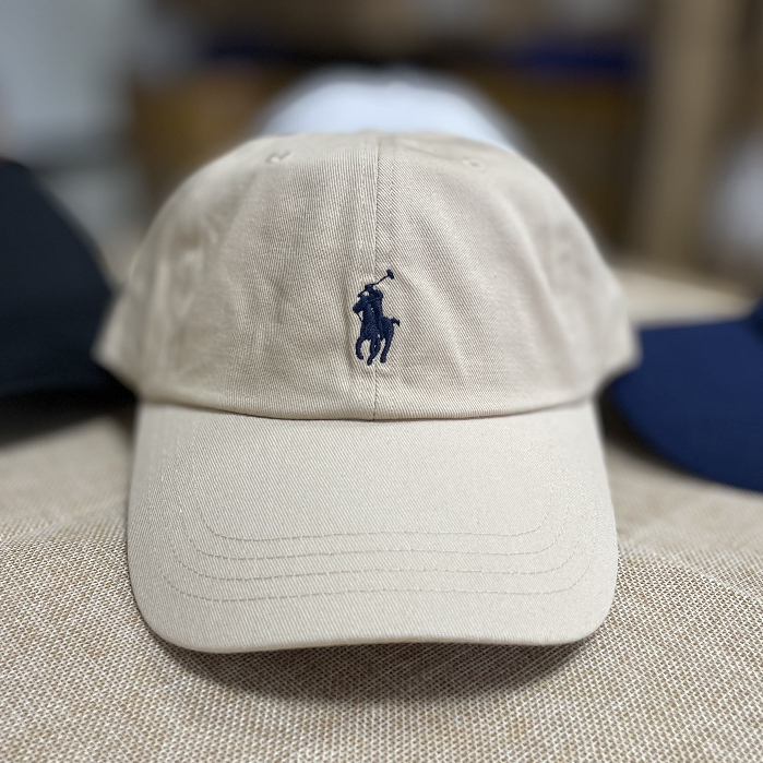 (Hàng Có Sẵn) Mũ Lưỡi Trai Polo Nubuck Chất Liệu Cotton Thêu Hình Ngựa Một Sừng Có Thể Điều Chỉnh