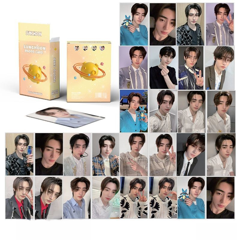 Set 50 Tấm Thẻ Hình lomo Nhóm Nhạc enhypen sunghoon
