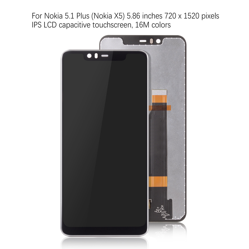 Màn Hình Thay Thế Cho điện thoại Nokia X5 / 5.1 Plus TA-1120 / TA-1105 / TA-1102 Liền Khung Man Hinh Zin