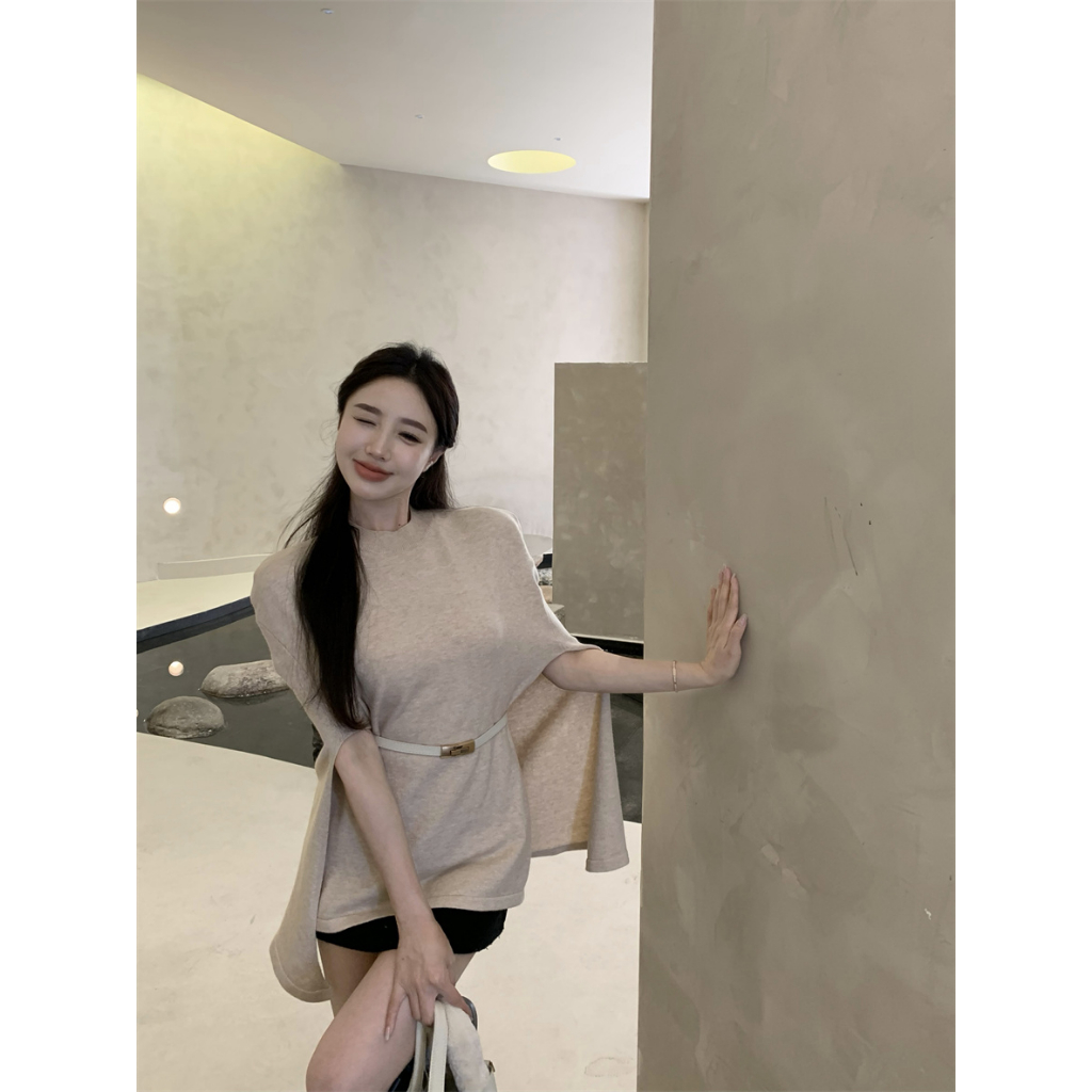 Áo Choàng Dáng Rộng Phong Cách Pháp Thời Trang Cho Nữ