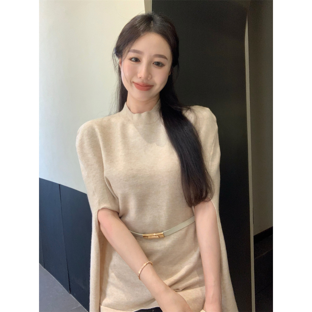 Áo Choàng Dáng Rộng Phong Cách Pháp Thời Trang Cho Nữ