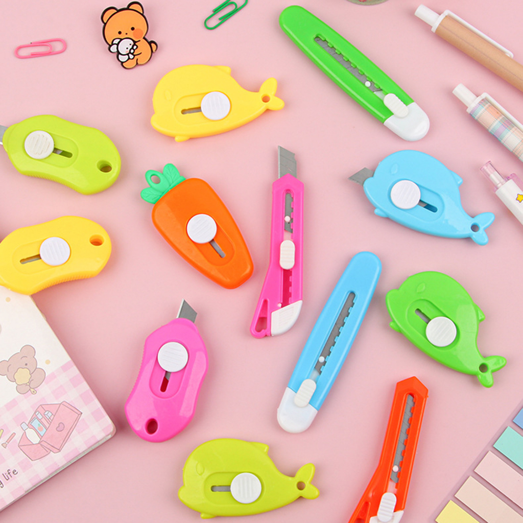 Letit | Dễ Thương Dao Cắt Giấy mini Hình Thú Đáng Yêu