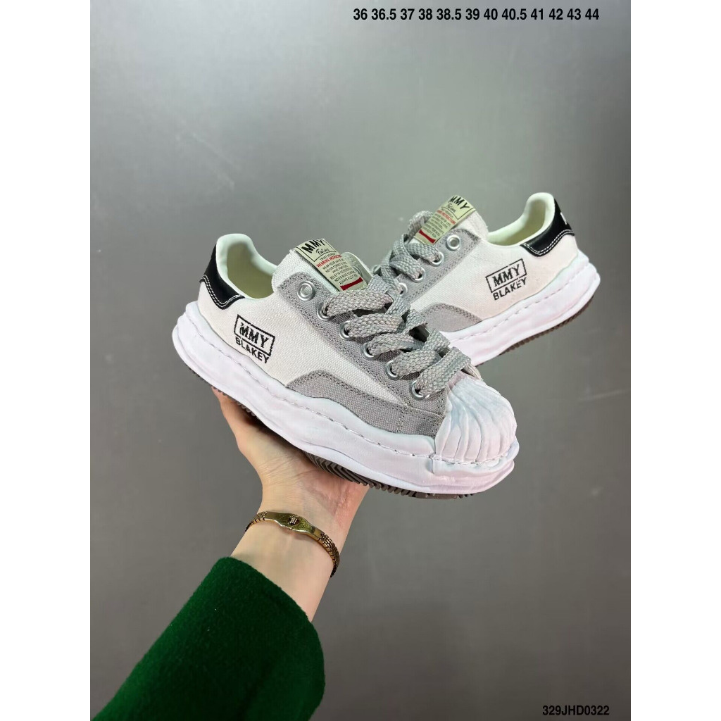 Mmy / maison mihara yasuhiro wayne Giày Thể Thao Da Đế Thấp Size 36-45