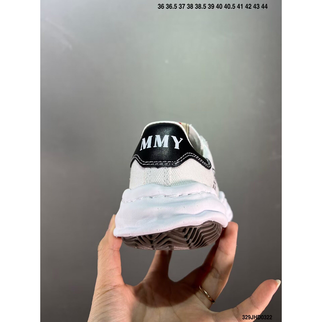 Mmy / maison mihara yasuhiro wayne Giày Thể Thao Da Đế Thấp Size 36-45