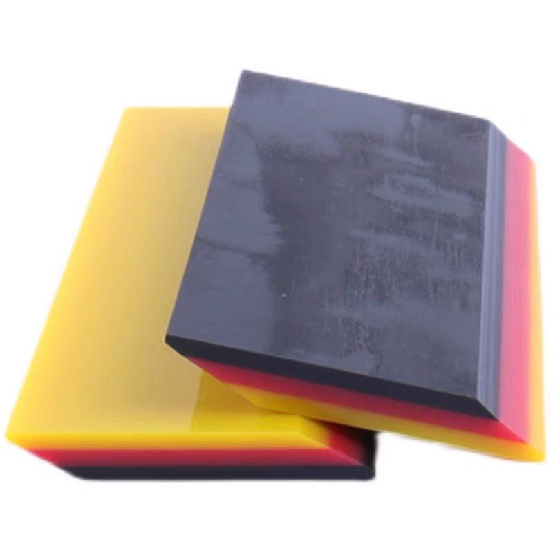 Hàng Có Sẵn Dụng Cụ Làm Sạch Xe Hơi Loại Bỏ Phim Dán 3 Lớp Bằng vinyl Sợi carbon Mềm 2 Trong 1
