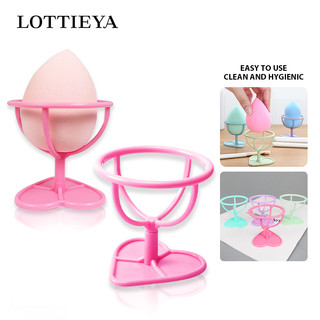 Lottieya beauty makeup blender powder puff storage rack egg sponge drying stand holder mới