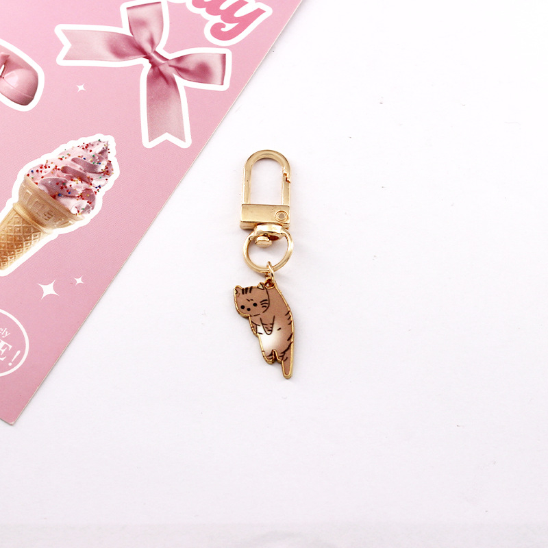 Móc Khóa Hình Mèo Con Xinh Xắn Dễ Thương
