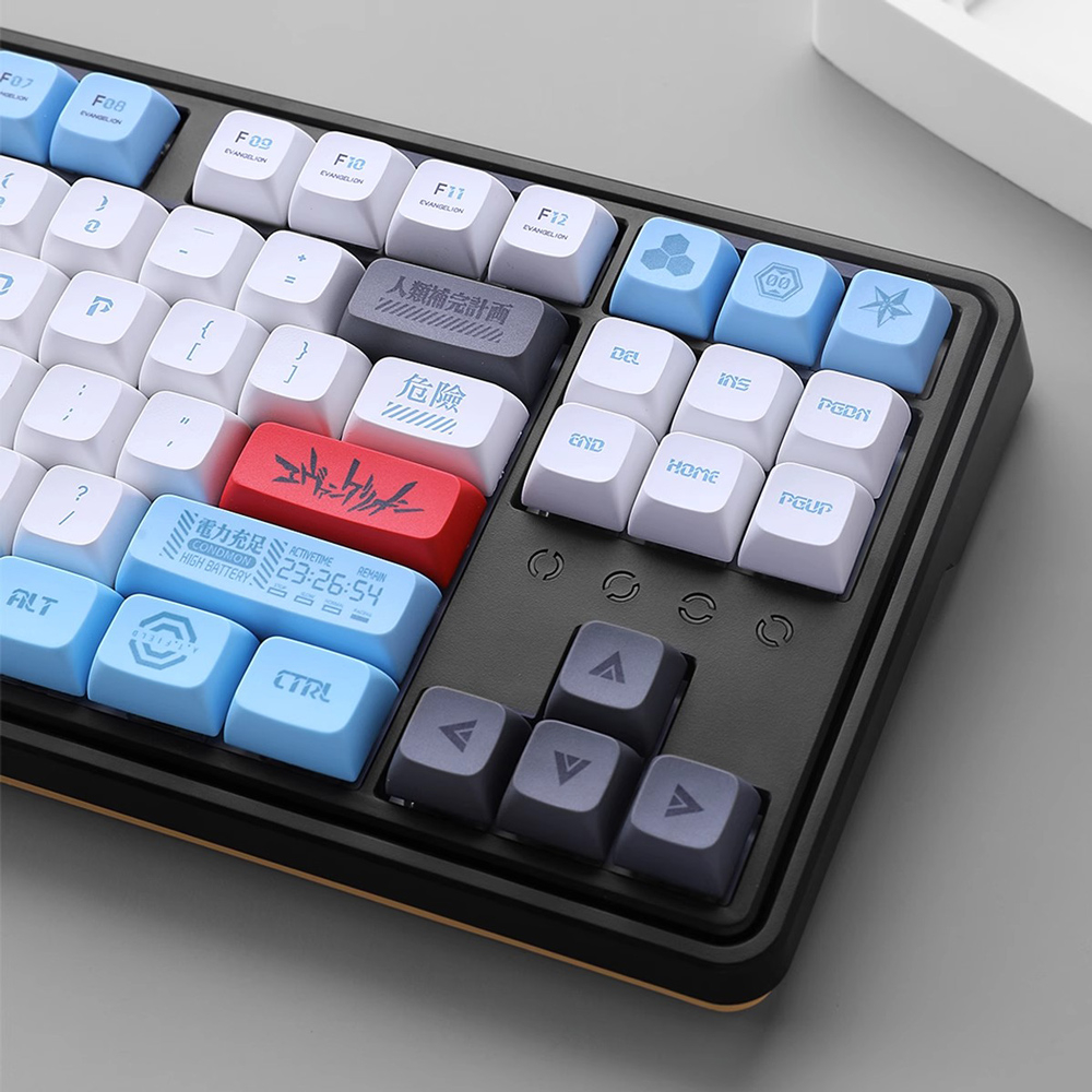 EVA-00  keycaps XDA profile Dye-Sublimation   PBT keycap 137keys