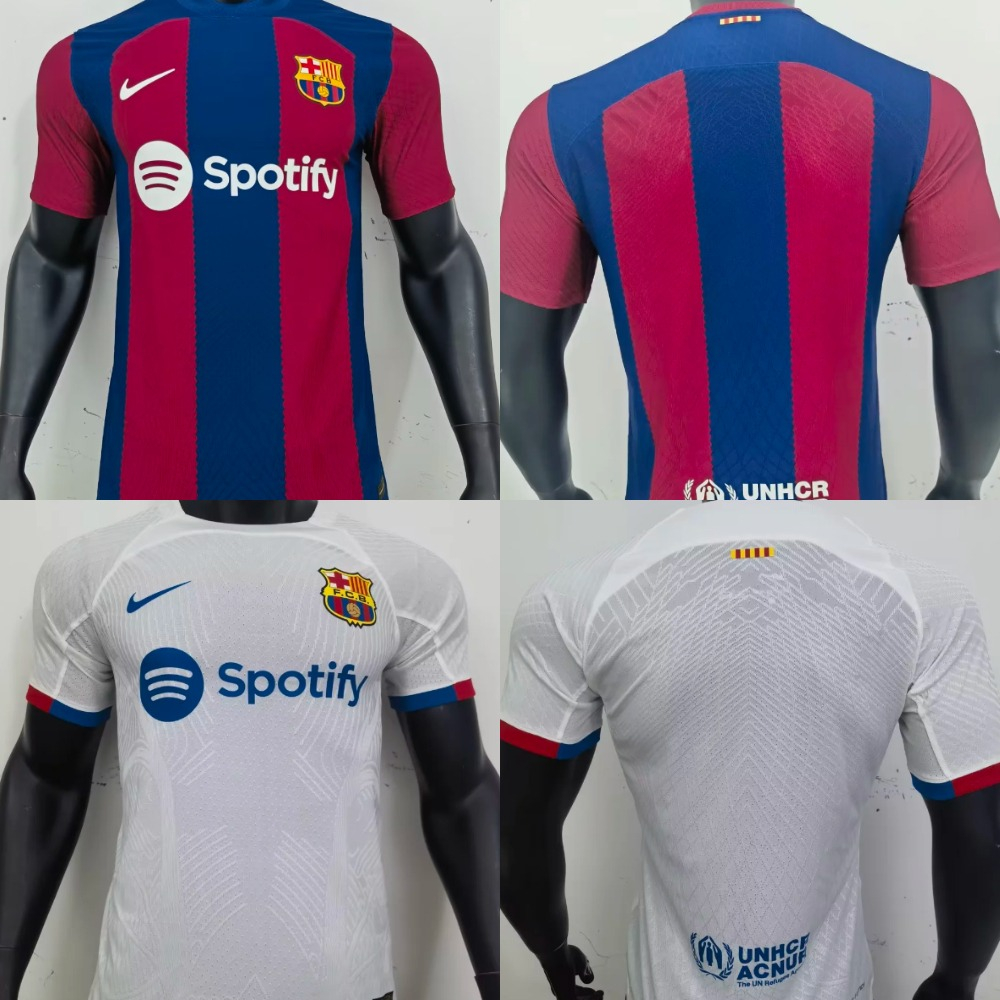 2324barcelona home and away fan shirt Chất Lượng Cao
