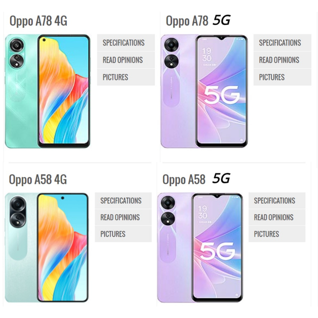 Ốp Lưng Màu Nhám Cho Điện Thoại OPPO A78 A58 A98 4G 5G Reno 8T 8Z 8 Pro