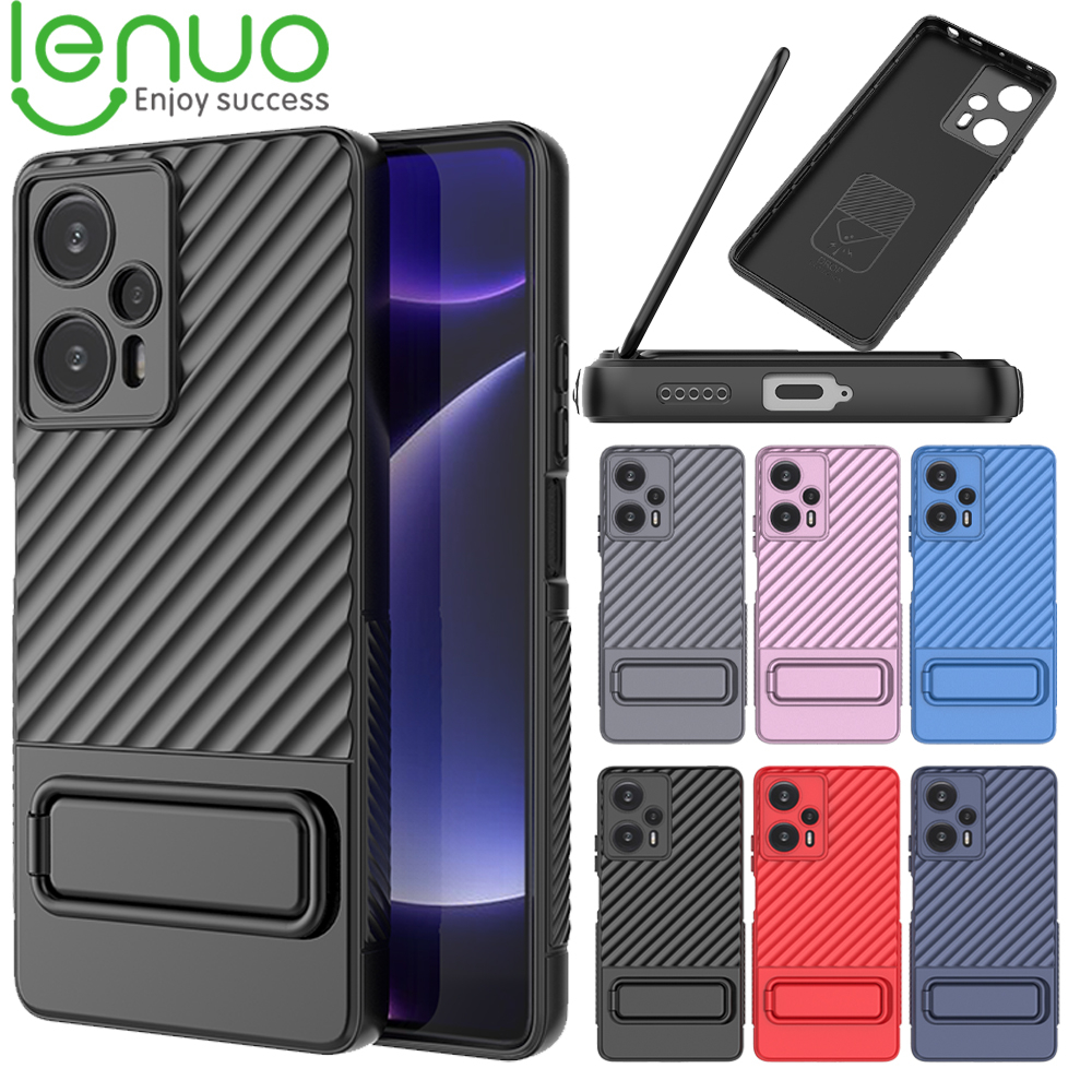 Leouo Ốp Điện Thoại Có Giá Đỡ Cho xiaomi poco f5 / f5 pro / x5 / x5 pro 5g
