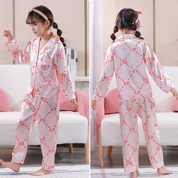 Bộ Đồ Ngủ Nhẹ In Họa Tiết Hoạt Hình Dễ Thương Cho Bé