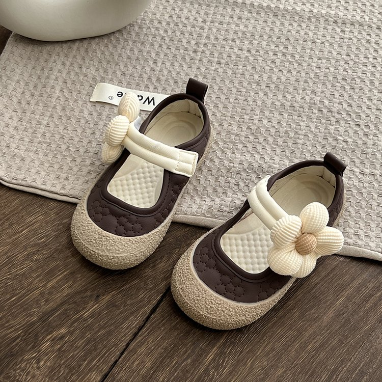 Giày Vải Mềm Mại Và Thoải Mái Theo Phong Cách Hàn Quốc Dùng Cho Trẻ Nhỏ