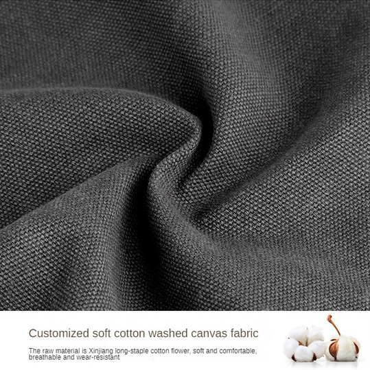 Mooyi Túi đeo chéo nam giới Túi Đeo Chéo Ngực Vải canvas Phong Cách retro Cá Tính Cho Nam